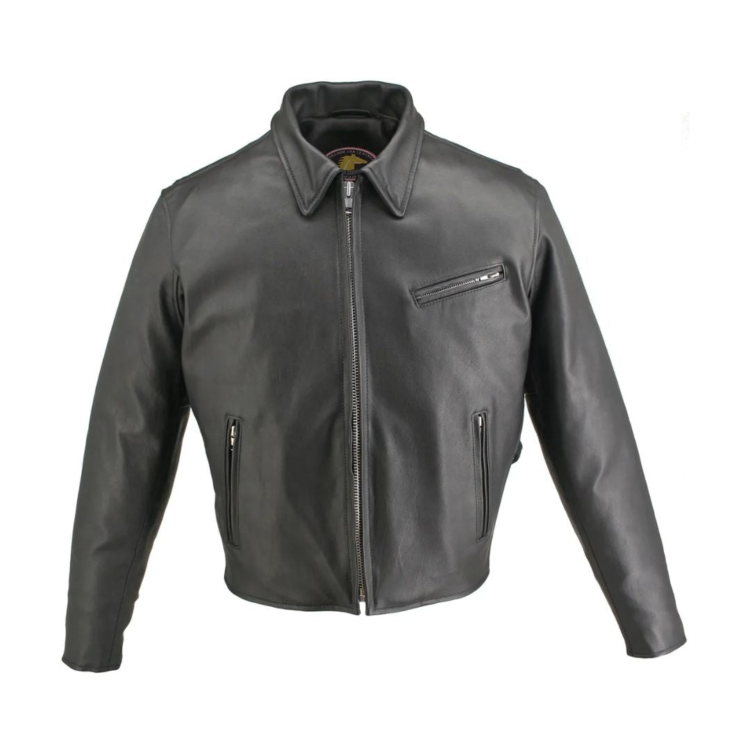 Horsehide Racer Leather Jacket – Hillside USA