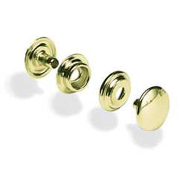 Full Set Brass Snap 10 Pack (Line 24)