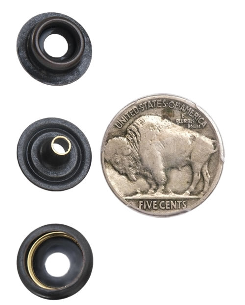 Genuine Buffalo Nickel Snap
