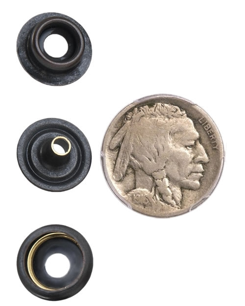 Snap Head - Genuine Indian Head Nickel