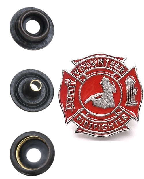 Volunteer Firefighters Snap Cap