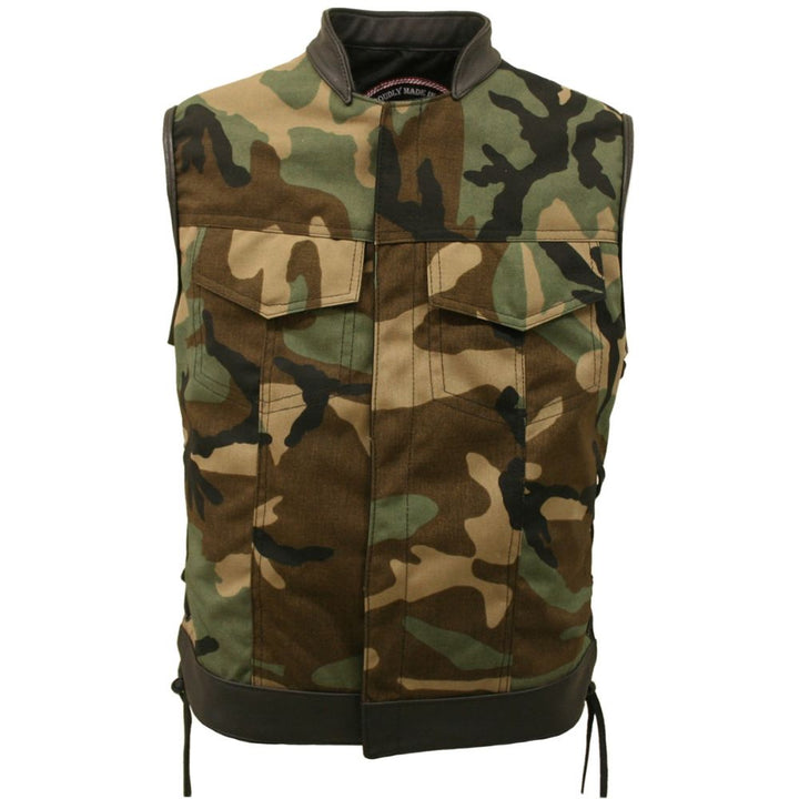 Club Cut Side Lace Military grade fabric ( Cordura) Woodland Camo