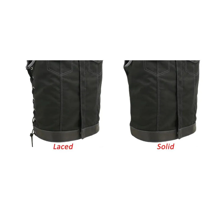 SOA Style Side Lace Water Resistant Military Grade Fabric (Cordura)
