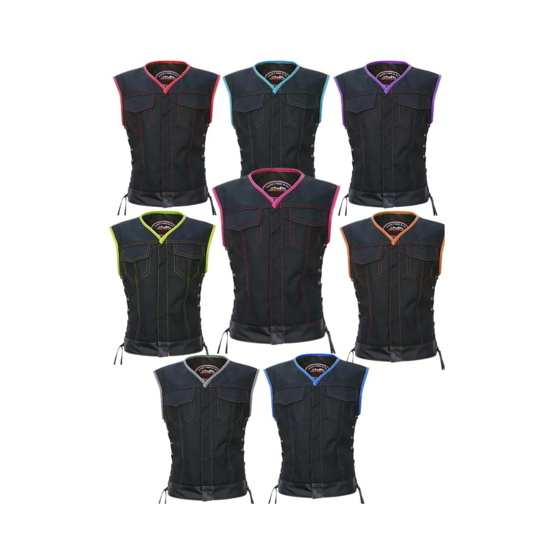 Women's Club Style Vest (CORDURA - MILITARY GRADE FABRIC)