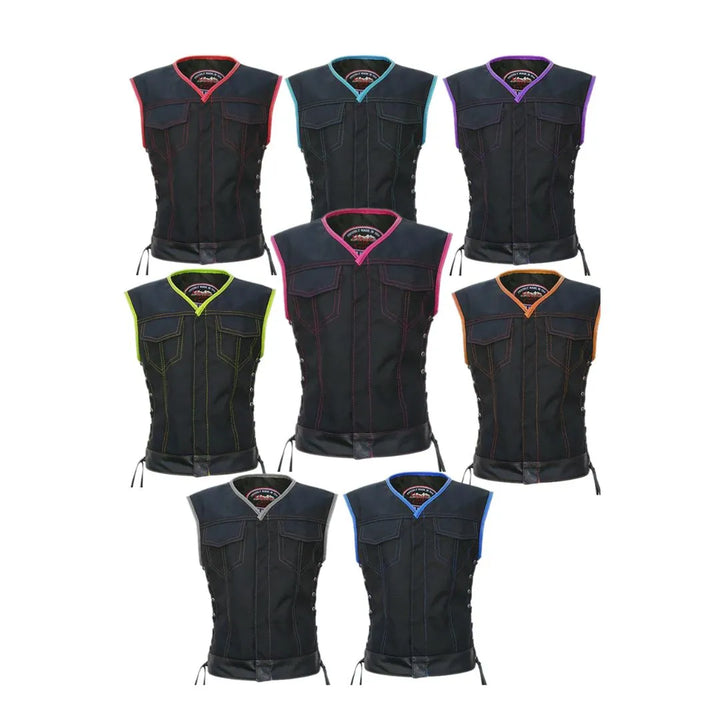 Women's Club Style Vest (CORDURA - MILITARY GRADE FABRIC)