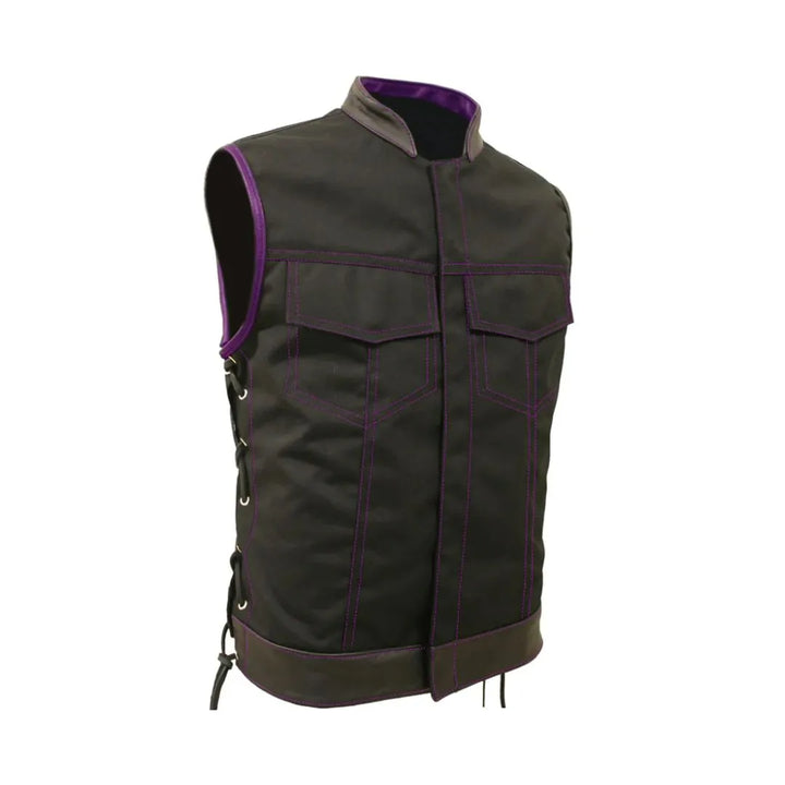 SOA Style Side Lace Water Resistant Military Grade Fabric (Cordura)