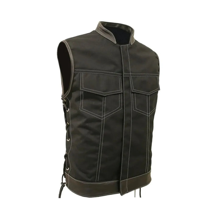 SOA Style Side Lace Water Resistant Military Grade Fabric (Cordura)