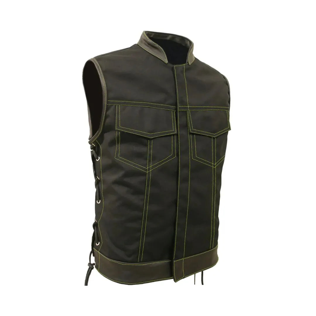 SOA Style Side Lace Water Resistant Military Grade Fabric (Cordura)