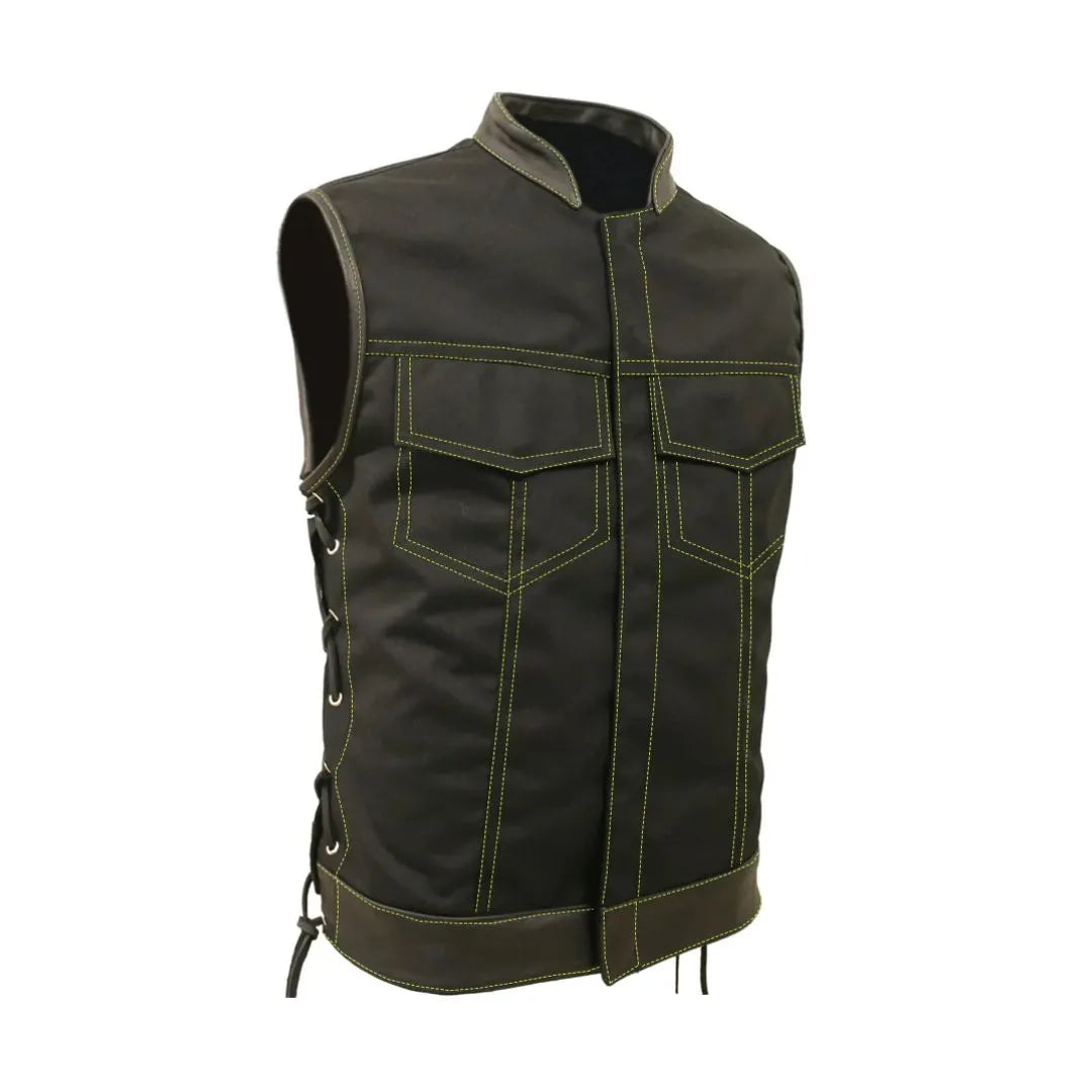 SOA Style Side Lace Water Resistant Military Grade Fabric (Cordura)