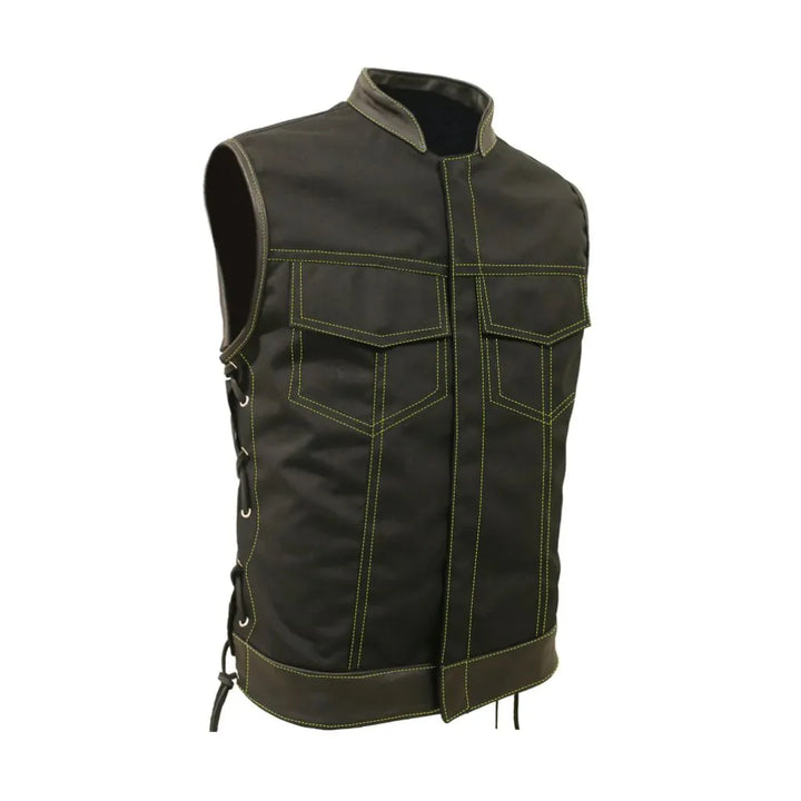 SOA Style Side Lace Water Resistant Military Grade Fabric (Cordura)