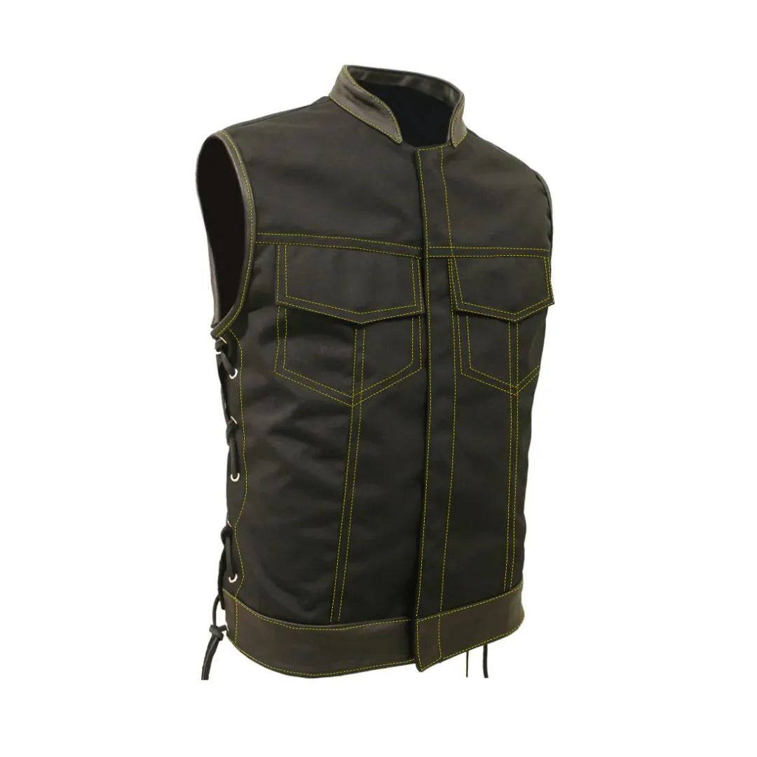 SOA Style Side Lace Water Resistant Military Grade Fabric (Cordura)