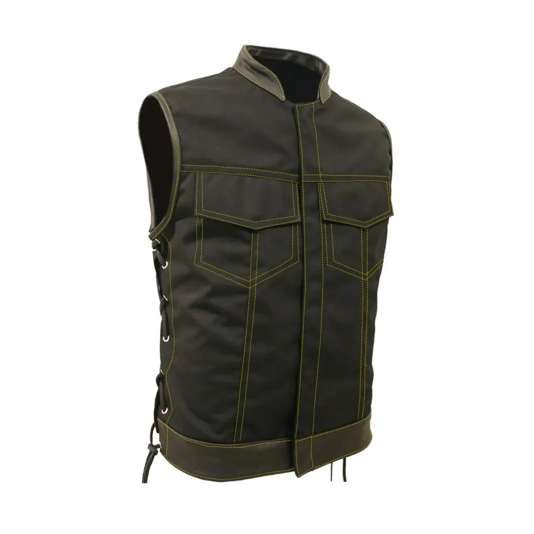 SOA Style Side Lace Water Resistant Military Grade Fabric (Cordura)