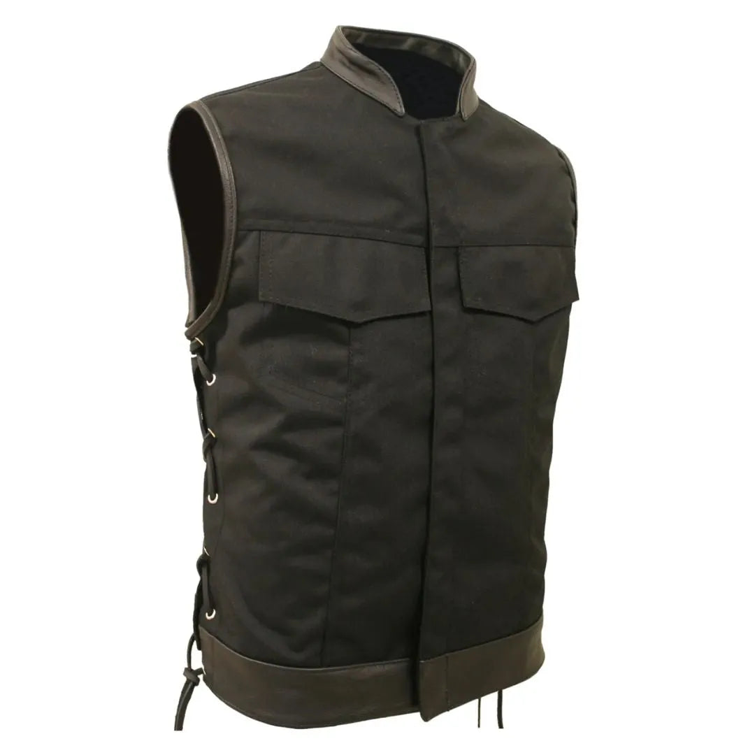 SOA Style Side Lace Water Resistant Military Grade Fabric (Cordura)