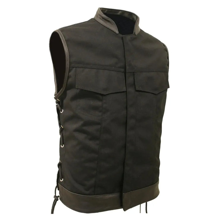 SOA Style Side Lace Water Resistant Military Grade Fabric (Cordura)