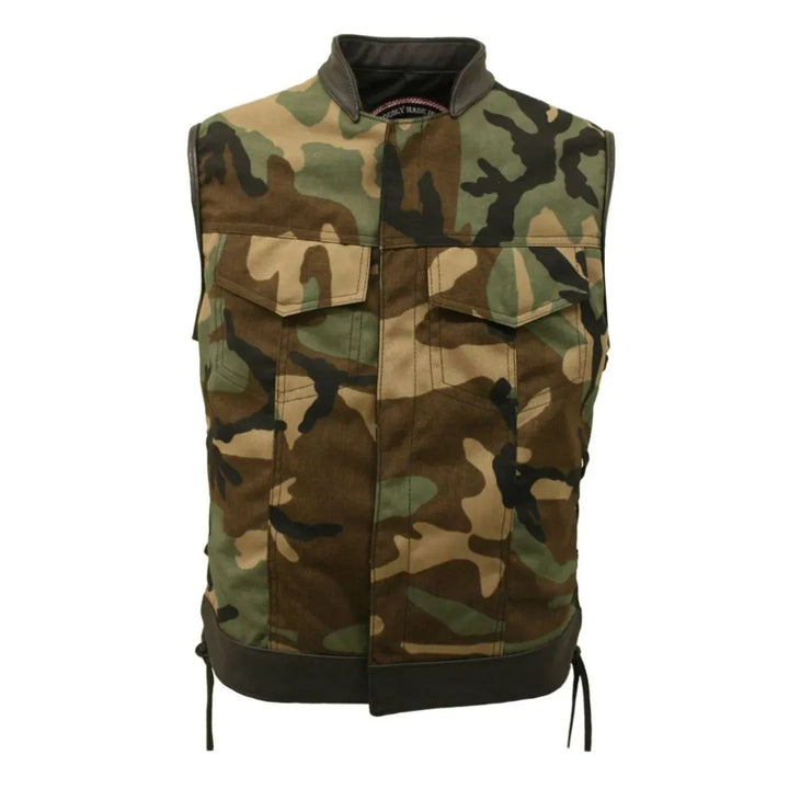 Club Cut Side Lace Military grade fabric ( Cordura) Woodland Camo