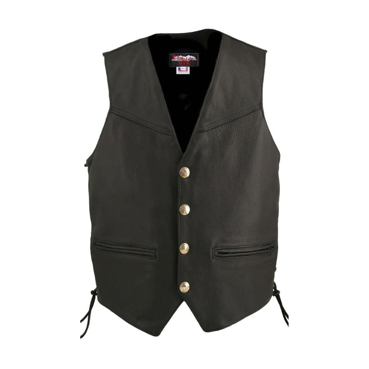 Men's Defiance Biker Vest (Custom)