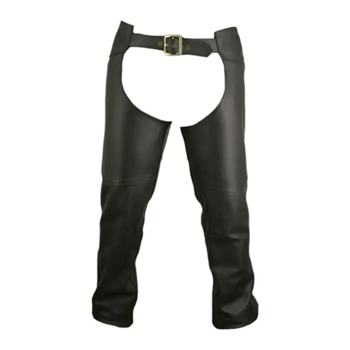 Men's Double Stitched Custom Leather Chaps (custom)