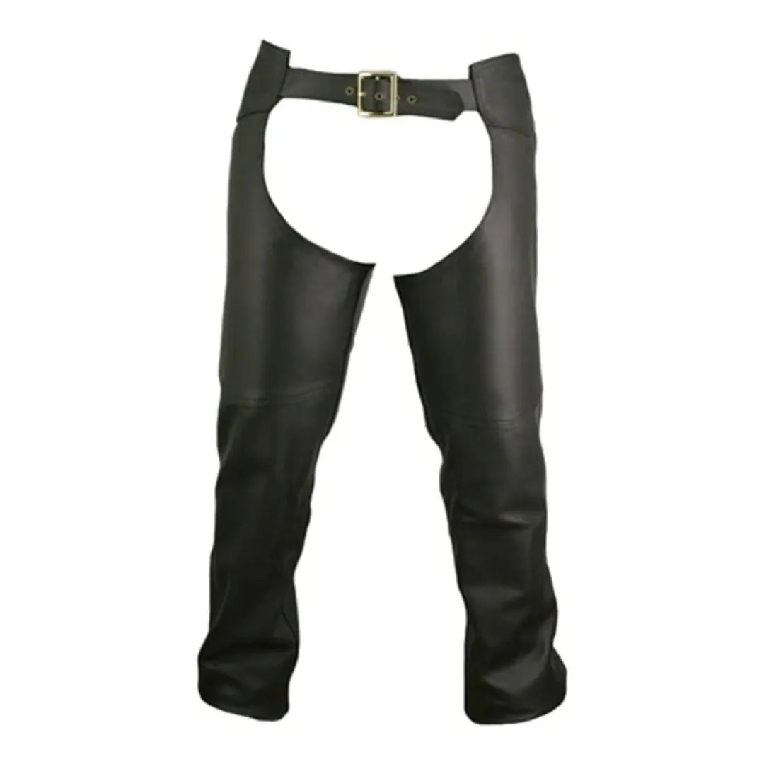 Double Stitched Leather Chaps – Hillside USA