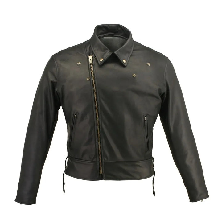 Men's Beltless Biker Jacket