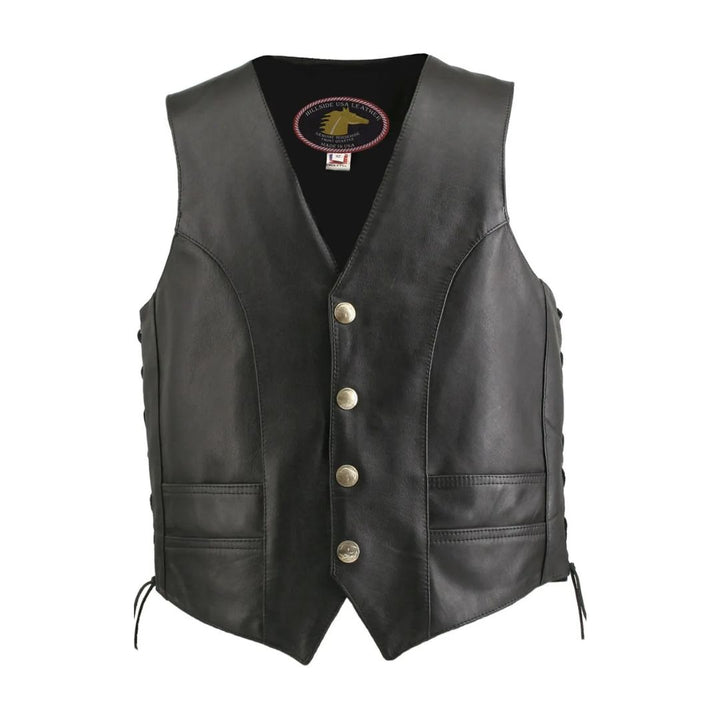 Men's Horsehide Biker Vest (Custom)