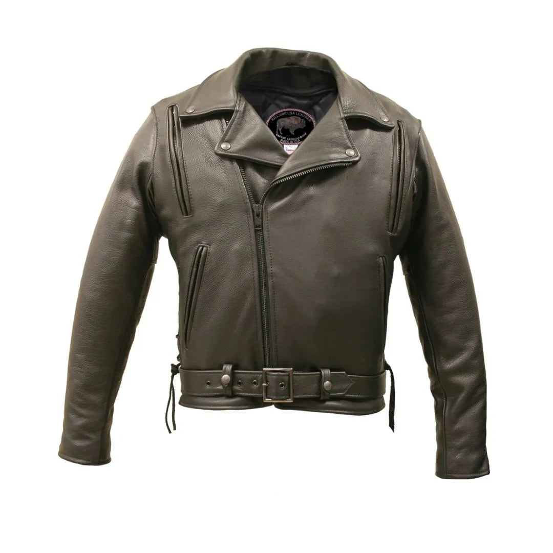Bison Riding Jacket American Bison Biker Jacket – Hillside USA