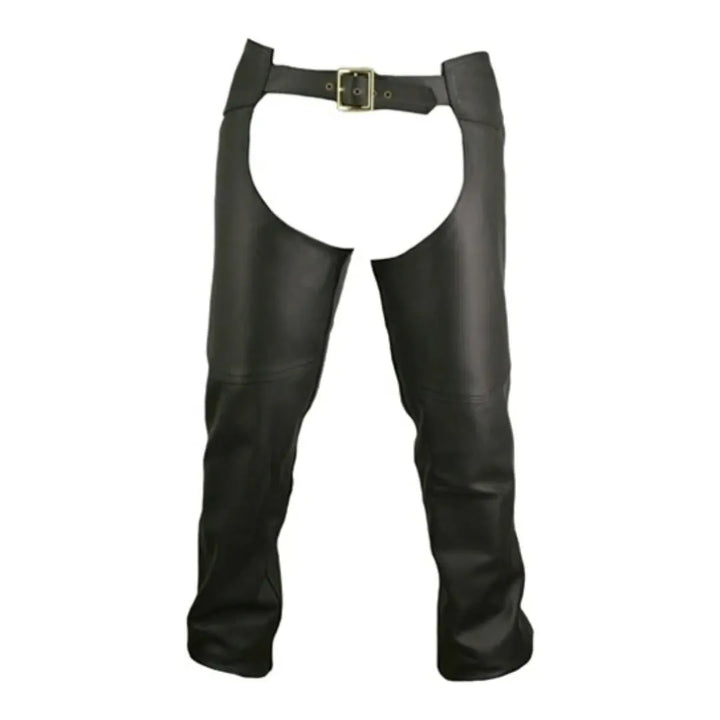 Men's Double Stitched Custom Leather Chaps (custom)