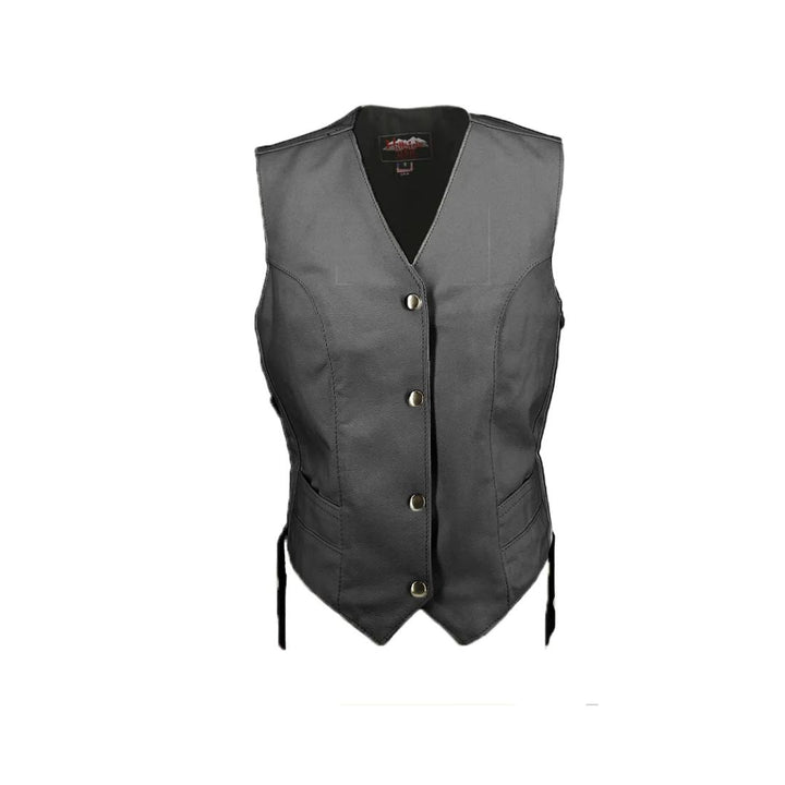 Women's Leather Vest
