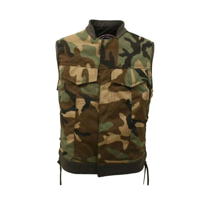 Club Cut Side Lace Military grade fabric ( Cordura) Woodland Camo