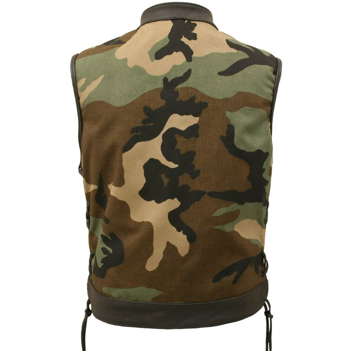 Club Cut Side Lace Military grade fabric ( Cordura) Woodland Camo