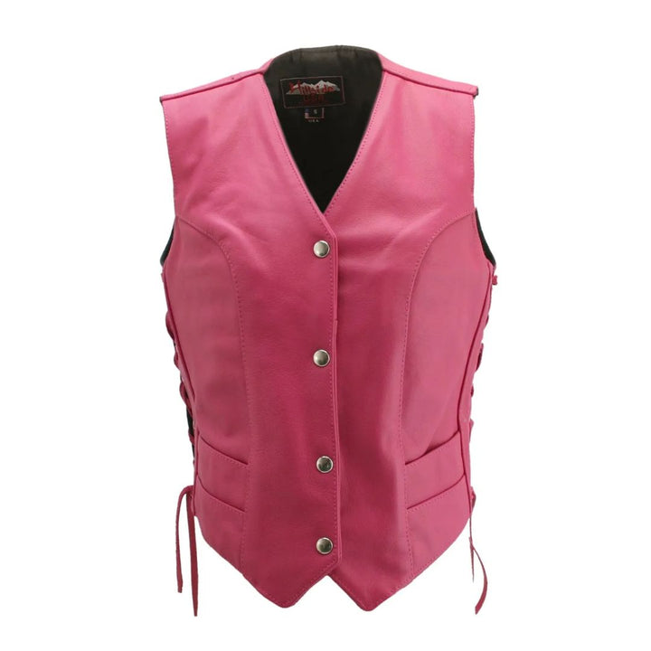 Women's Leather Vest