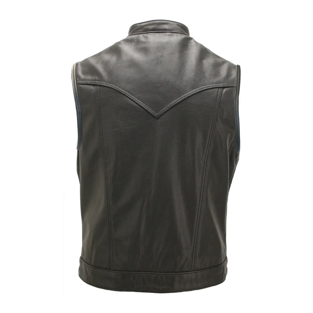 Club Style Biker Vest Custom- Made