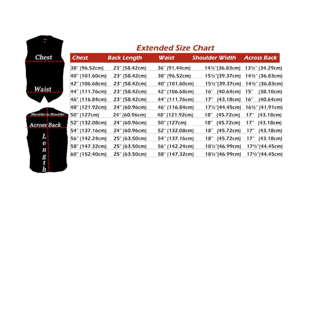 Men's Distressed Brown Leather Vest (Custom)