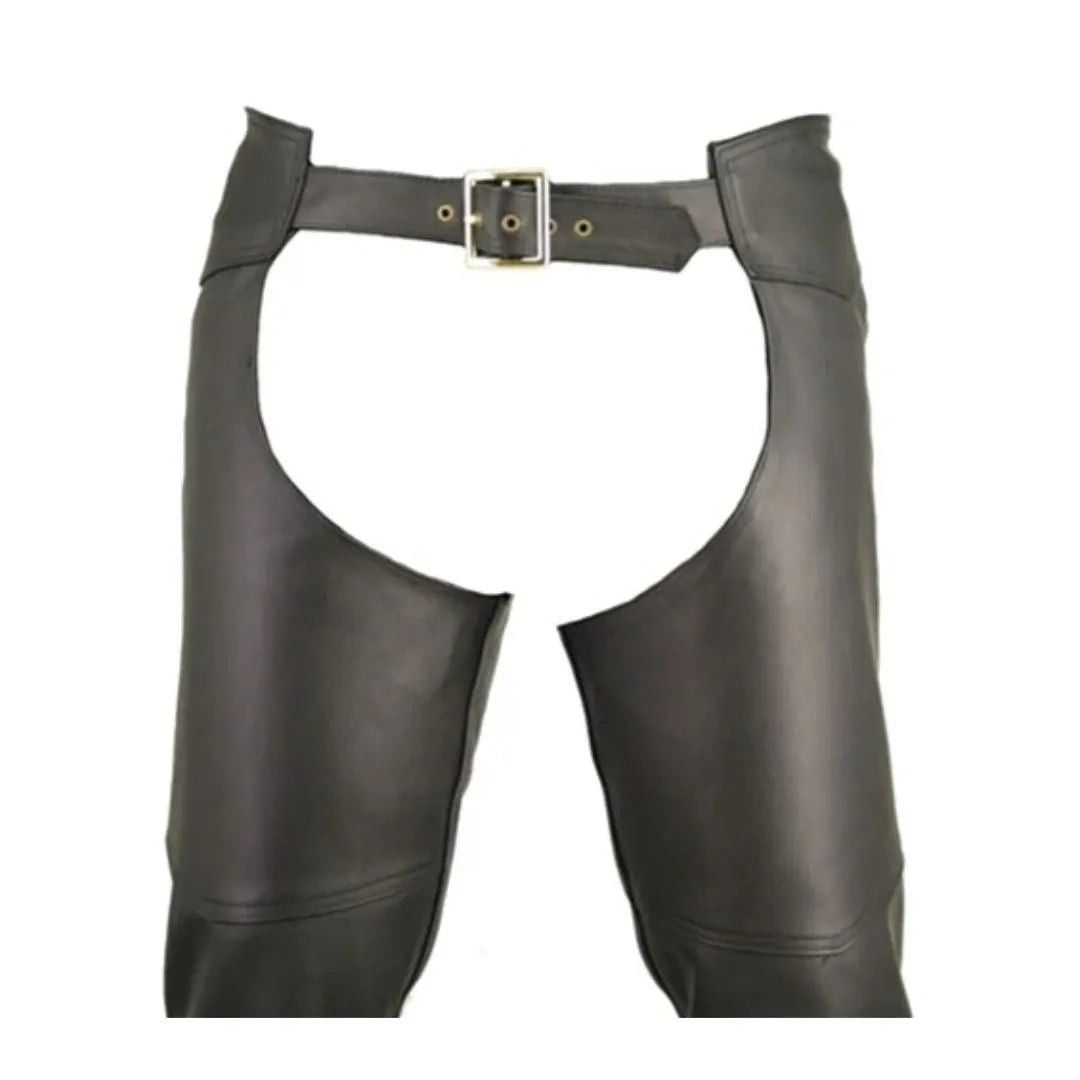 Men's Double Stitched Custom Leather Chaps (custom)