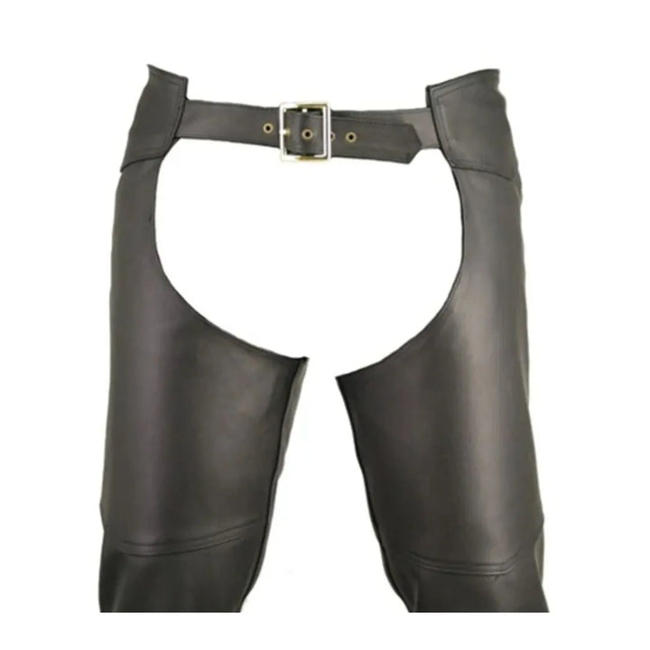 Men's Double Stitched Custom Leather Chaps (custom)