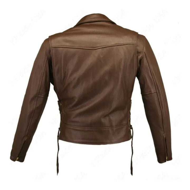 Men's Beltless Biker Jacket