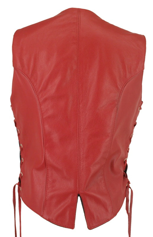 Women's Leather Vest