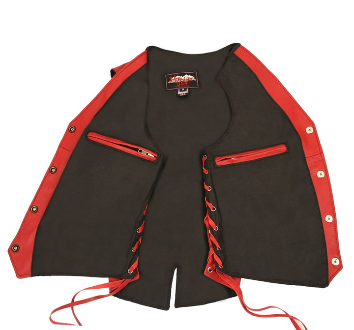 Women's Leather Vest