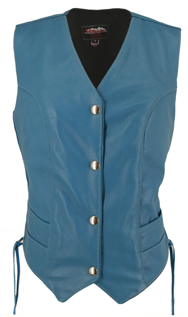 Women's Leather Vest