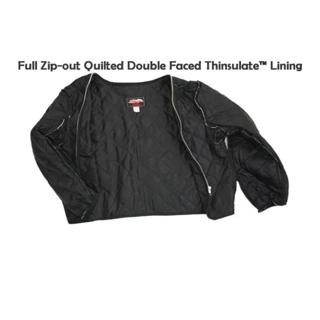 Men's Classic Horsehide Motorcycle Jacket