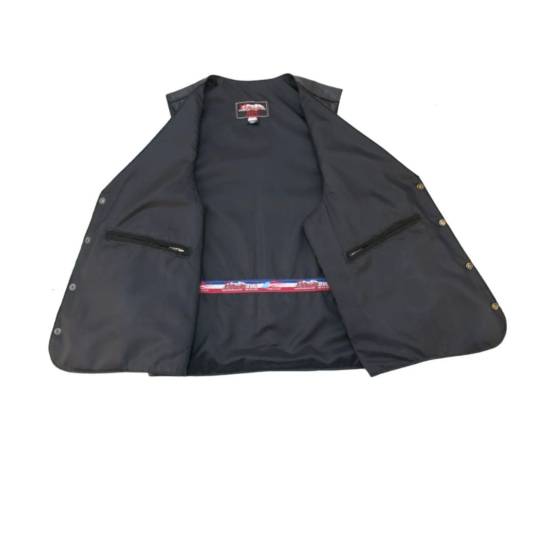 The Classic Vintage Leather Vest