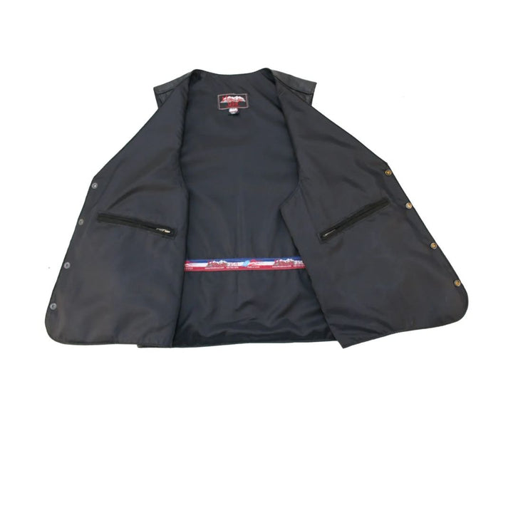 The Classic Vintage Leather Vest