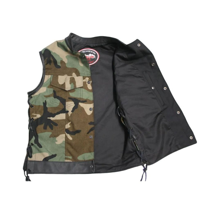 Club Cut Side Lace Military grade fabric ( Cordura) Woodland Camo