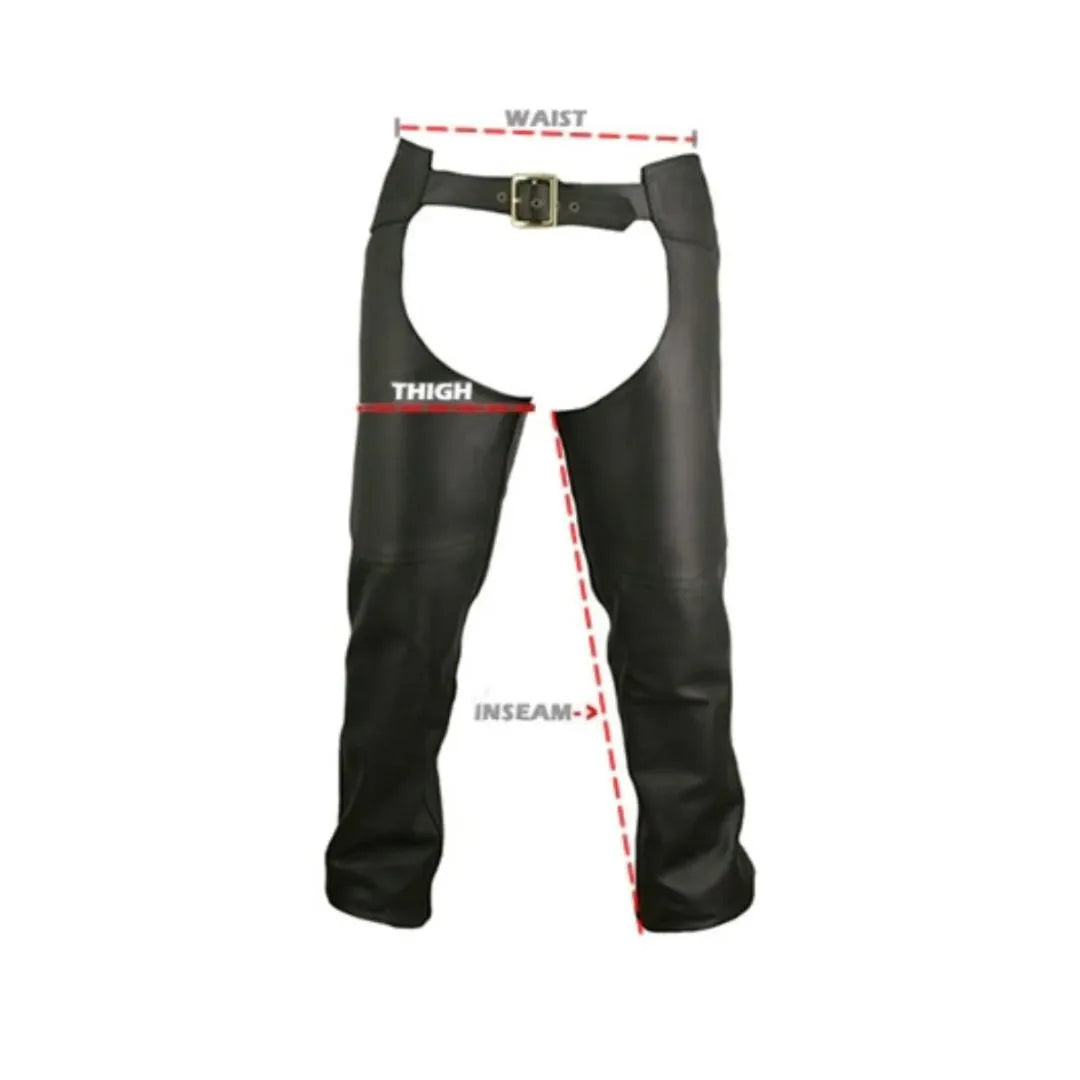 Men's Seamless Custom Leather Chaps (custom)