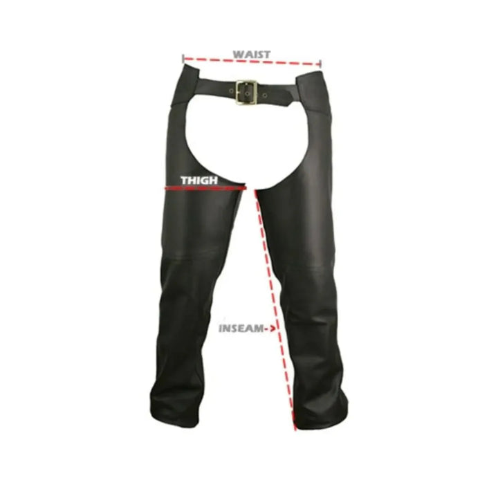Men's Seamless Custom Leather Chaps (custom)