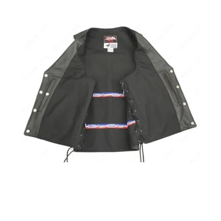 Men's Ultimate Horsehide Biker Vest (custom)