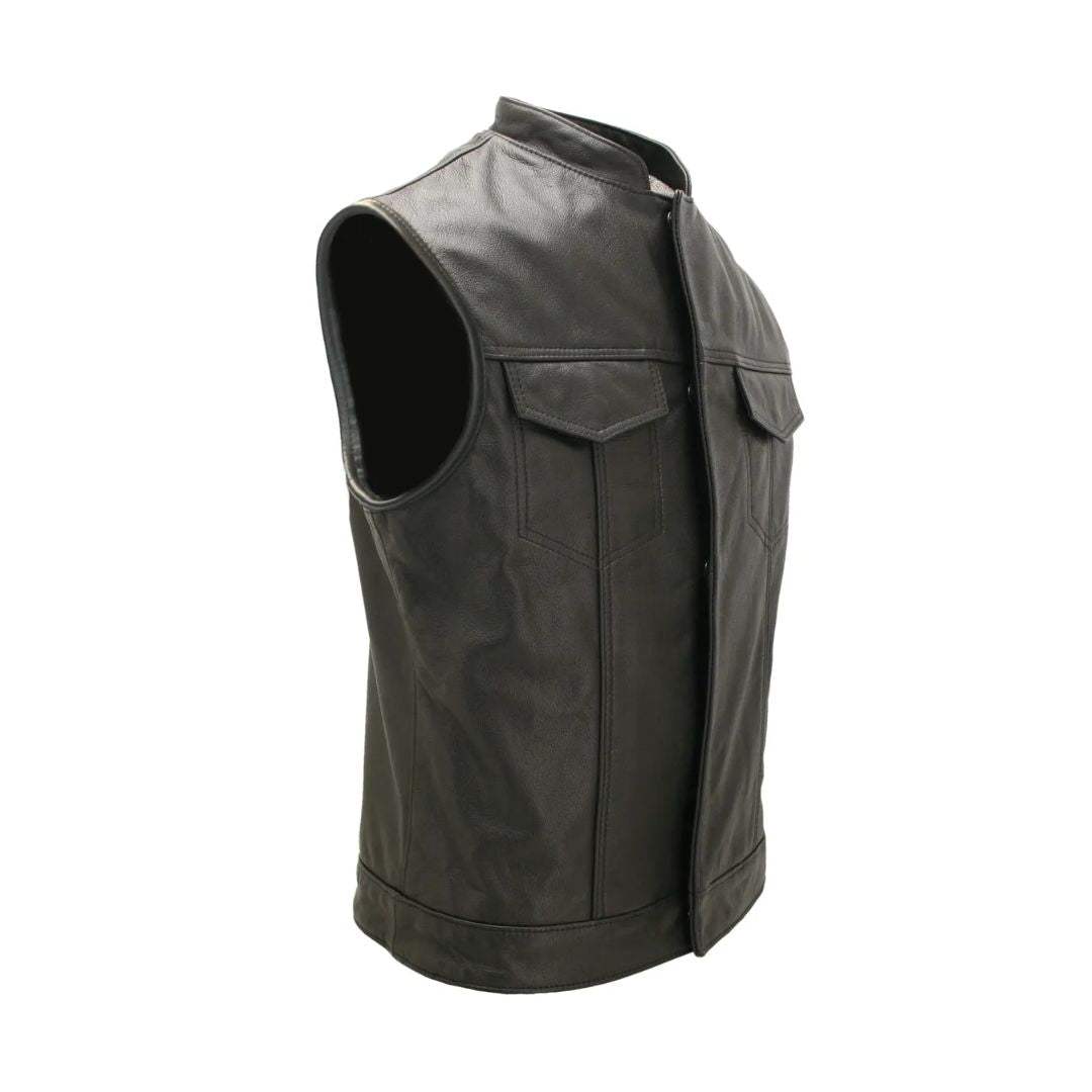 Club Style Biker Vest Custom- Made