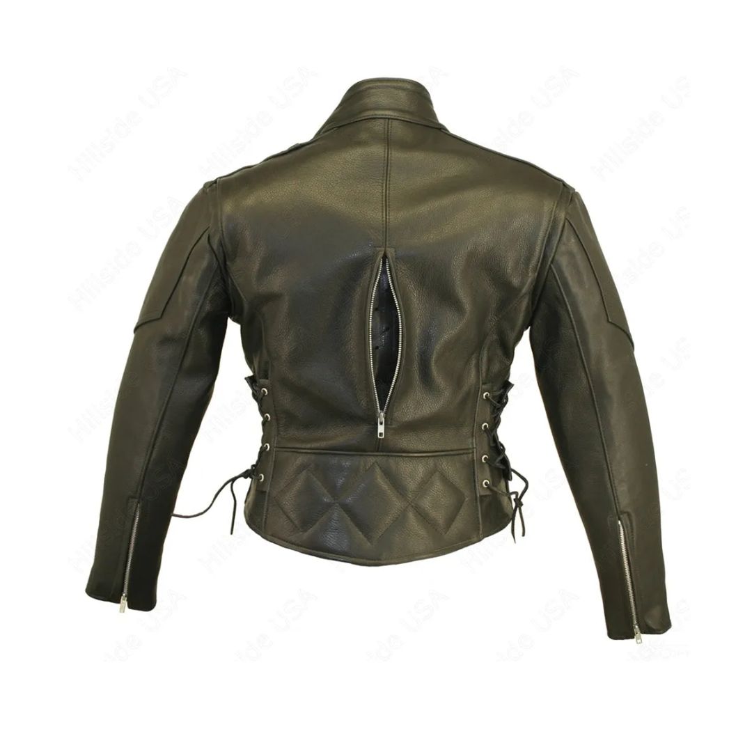 Women's Vented Biker Jacket