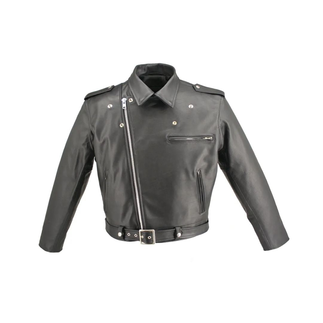 Men's Classic Highwayman Horsehide Jacket