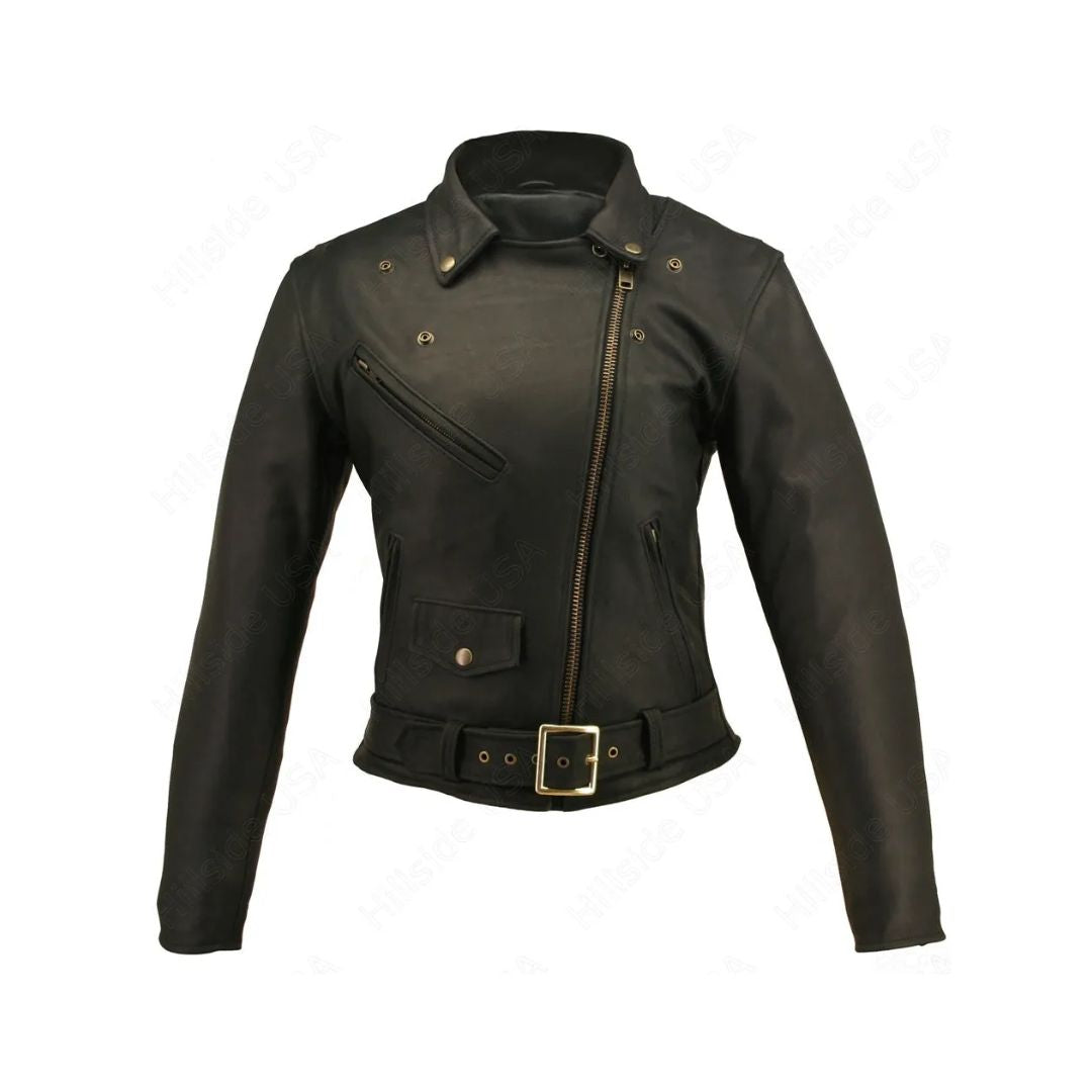 Women's Classic Biker Jacket