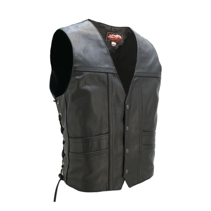 Two Tone Lightweight Biker Vest